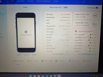 Б/в Мобільний телефон Apple iphone 8 64gb 01-200819186