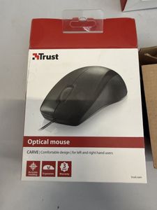 Б/у Мышь Trust carve usb mouse 01-200847246