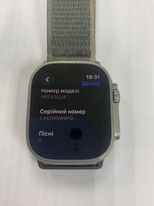 Б/у Смарт-часы Apple watch ultra 2 gps + cellular 49mm titanium case 01-200900205
