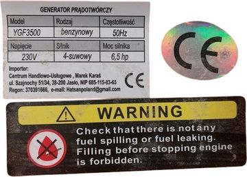 Б/в Генератор Belten Power 2.8 kwt 01-200879794