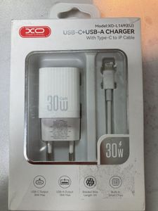 Б/в Мережевий зарядний пристрій Xo l149+lightning 01-200915072