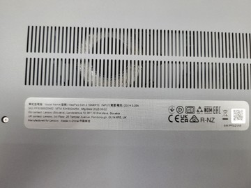 Б/в Ноутбук Lenovo 16/ryzen 5 7535hs ddr5/16gb ddr5/hdd *відсутній/ssd 500 gb/*інтегрована 01-200907622