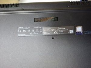 Asus 17/pentium 4417u ddr4/4gb ddr4/hdd *відсутній/ssd 256 gb/*інтегрована
