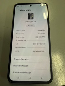 Б/в Мобільний телефон Samsung galaxy s24 8/128gb 01-201016916