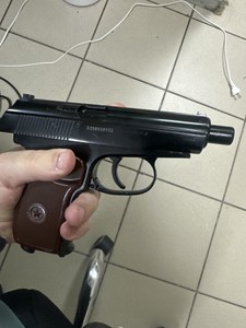 Б/в Пневматичний пістолет Sas (Sport Air Shooting) makarov blowback 01-201020657