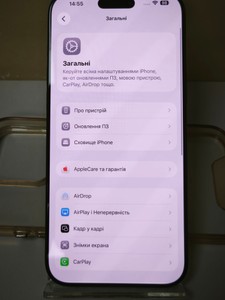 Б/в Мобільний телефон Apple iphone 16 pro max 512gb 01-201030358