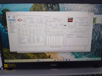 Б/в Ноутбук Acer 15/ryzen 5 5500u ddr4/16gb ddr4/hdd *відсутній/ssd 500 gb/*інтегрована 01-201035787