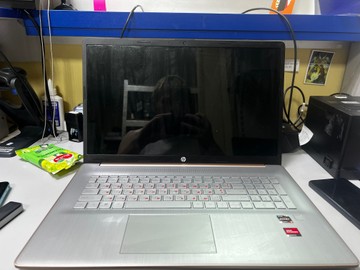 Б/в Ноутбук Hp 17/ryzen 3 5300u ddr4/8gb ddr4/hdd *відсутній/ssd 256 gb/*інтегрована 01-201047737