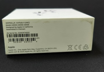 Б/в Навушники Apple airpods 4 with active noise cancellation 01-201051434