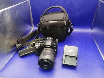 Б/в Фотоапарат Nikon d3100 kit / af-s nikkor 18-55mm f:3,5-5,6g vr dx 01-201052689