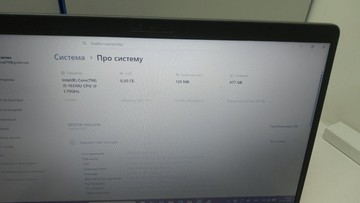Б/в Ноутбук  15/core i5-10310u ddr4/8gb ddr4/hdd *відсутній/ssd 512 gb/*інтегрована 01-201075461