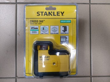 Б/в Лазерний нівелір Stanley stht77594-1 cross 360 01-201081480