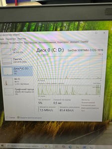 Б/в Ноутбук  15/core i5 6200u ddr3/8gb ddr3/hdd *відсутній/ssd 512 gb/*інтегрована 01-201166486