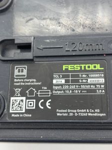 01-200632587: Festool bhc 18 basic