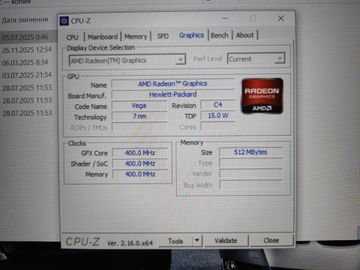Б/в Ноутбук Hp 15/ryzen 3 4300u ddr4/8gb ddr4/hdd *відсутній/ssd 512 gb/*інтегрована 01-200806399