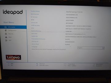 Б/в Ноутбук Lenovo 15/ryzen 5 5600h ddr4/16gb ddr4/hdd 1000 gb/ssd 256 gb/geforce gtx1650 4gb 01-200814732