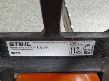 Б/в Пила ланцюгова Stihl ms 210 01-200816934