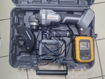 Б/в Кутова шліфмашина Procraft ag125a + 1акб + зп 01-200819682