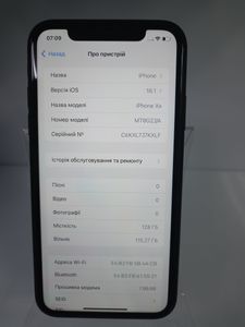 Б/в Мобільний телефон Apple iphone xr 128gb 01-200848328