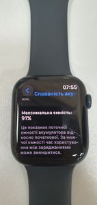 Б/в Смарт-годинник Apple watch series 8 gps 45mm aluminum case 01-200845278