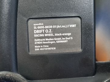 Б/у Руль Speed-Link drift o.z. racing wheel pc,-orange 01-200904104