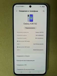 Б/у Мобільний телефон Samsung galaxy a36 5g 6/128gb 01-200903652
