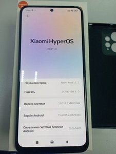 Б/в Мобільний телефон Xiaomi redmi note 12 4/128gb 01-200982336