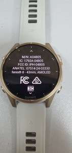 Б/в Смарт-годинник Garmin fenix 8 43mm amoled sapphire 01-200935802