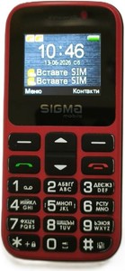 Б/в Мобільний телефон Sigma comfort 50 cf113 01-200986362