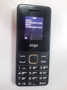 Б/в Мобільний телефон Ergo e181 01-201003707