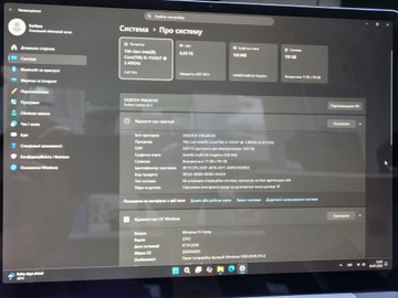 Б/в Ноутбук Microsoft 13/core i5-1135g7 ddr4/4gb ddr4/ssd 128 gb/*інтегрована 01-201002582