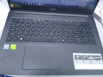 Б/в Ноутбук Acer 15/core i3 7020u ddr3/8gb ddr3/hdd 1000 gb/*інтегрована 01-201035604