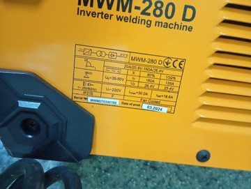 Б/в Зварювальний апарат M?Chtz mwm-280 d мма 01-201051549