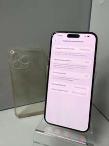 Б/у Мобільний телефон Apple iphone 15 pro max 256gb esim 01-201108576