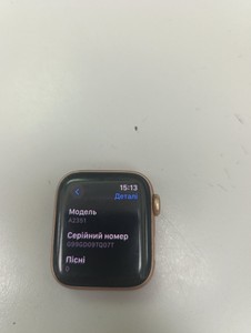 Б/в Смарт-годинник Apple watch se gps 40mm aluminum case 01-201154577