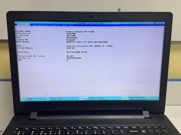 Б/в Ноутбук Lenovo 15/celeron n3060 ddr3/2gb ddr3/hdd *відсутній/ssd 128 gb/*інтегрована 01-201158116