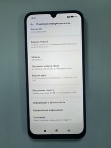 Б/в Мобільний телефон Xiaomi redmi a7 pro 4/64gb 01-201162358