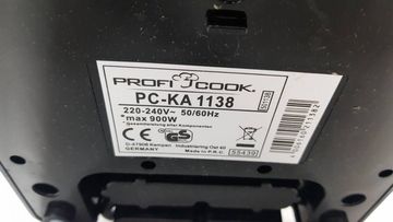 16-000250611: Proficook pc ka1138