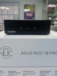 01-200632666: Asus nuc 14 pro/14rvk/ intel core 3 100u/16 gb ddr5/ssd 256 gb/інтегрован