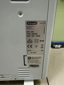 Б/в Обігрівач Delonghi slim style hsx 2320 01-200810509