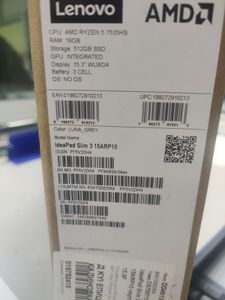 Б/у Ноутбук Lenovo 15/ryzen 5 7535hs ddr5/16gb ddr5/hdd *відсутній/ssd 512 gb/*інтегрована 01-200841522