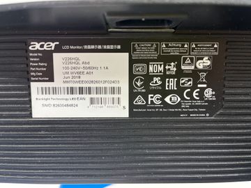 Б/в Монітор Acer v226hql 01-200794670