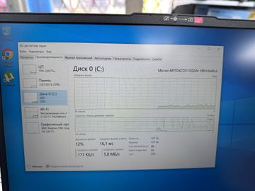 Б/у Ноутбук Lenovo 15/ryzen 5 5625u ddr4/16gb ddr4/hdd *відсутній/ssd 512 gb/*інтегрована 01-200862208