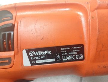 Б/в Перфоратор Werkfix rh 950 wf 01-200906022