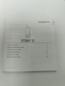 Б/в Gps-навігатор Garmin gpsmap 67 01-200906208