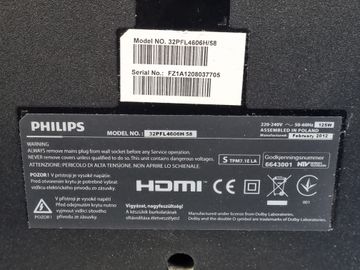 Б/в Телевізор Philips 32pfl4606h 01-200915688