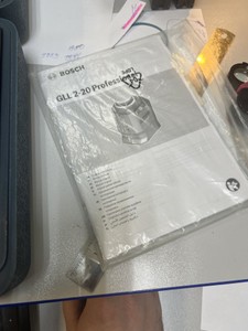 Б/у Лазерный нивелир Bosch gll 2-20 + bm3 01-200928189