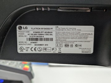 Б/в Монітор Lg w1943ss 01-200929462