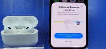 Б/в Навушники Apple airpods pro 2nd generation with magsafe charging case usb-c 01-200866316