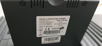 Б/у Очиститель воздуха Venta lp60 01-200940835